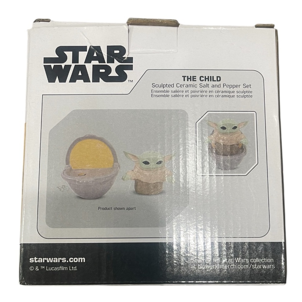Sale‼️Star Wars The Child Salt and Pepper Set-NIB